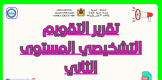 تحميل تقرير التقويم التشخيصي المستوى الثاني PDF تقرير التقويم التشخيصي المستوى الثاني